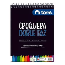 Croquera Torre Doble Faz Carta 21,6x27,9 Cm 50 Hojas