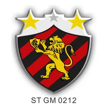 Adesivo Automotivo Escudo Sport Recife Time Resinado