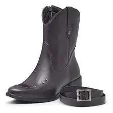 Bota Couro Country Feminina Avalon Taylor