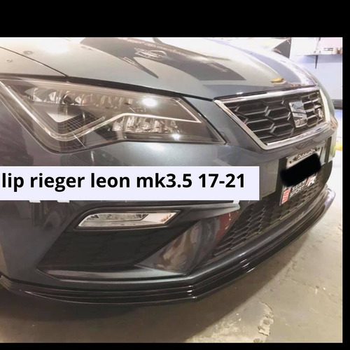 Lip Riegger Seat Leon Mk3 Fr Cupra Seat Leon Spoiler Frontal Foto 4