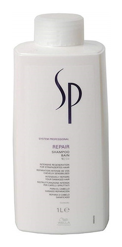 Shampoo Reparador Wella Sp Repair Profesional 1000ml