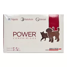 Pastilla Antipulgas Power Perro ( 5 - 10 K) Gato ( 3 - 6 K) 