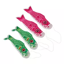 4x Japanese Carp Streamer Carp Flag Kite For Yard Outdoor