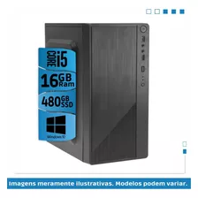 Cpu Montada Core I5 16gb Ram Ssd 480gb Win10 Pro Original