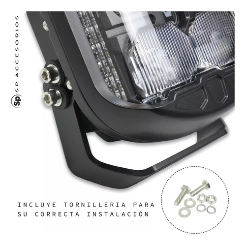 Par  Faros Luz Auxiliar T/baja Sport Led Clara Off Road 4x4 Foto 4