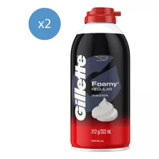 Pack Espuma De Afeitar Gillette Foamy 312 Gr