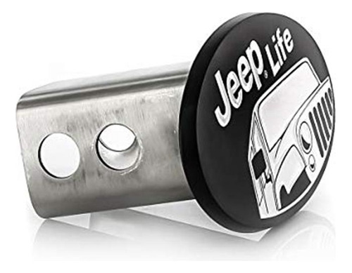 Cubierta Para Enganche De Jeep - Jeep Life - Emblema De Foto 3