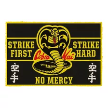 Alfombra - Cobra Kai No Mercy - Fibra De Coco 60x40