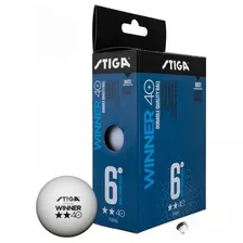 Pelota Tenis De Mesa Stiga 6 Pack Winner 2 Estrellas