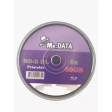 Mr.data Bd-r Dl Printable Blu Ray 50 Gb 6x