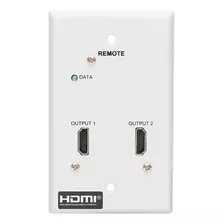 Receptor Tripp Lite Hdmi A Través De Ethernet Cat6, Placa De