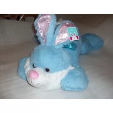 Conejo Peluche Celeste Holiday Time