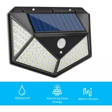 Foco Led Solar Exterior Con Sensor De Movimiento Cl-114