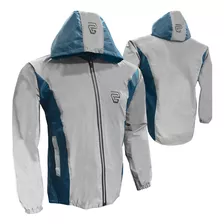 Chaqueta 100% Reflectiva Semi Impermeable Moto Bici Promo