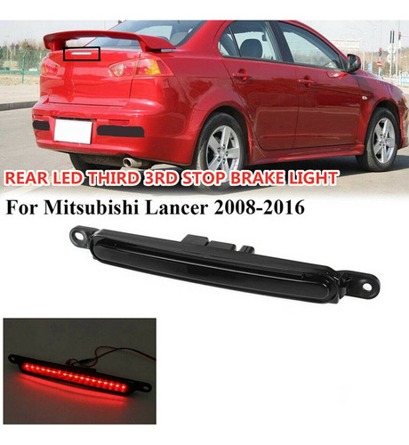 Para Mitsubishi Lancer Sedan Evo X 2008-2016 Led De Tercer F Foto 2