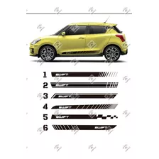 Stickers Suzuki Swift Franjas Puertas 