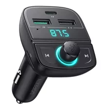 Cargador De Auto Bluetooth Mp3 Transmisor Fm 2× Usb / Ugreen