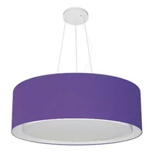 Lustre Pendente Cilíndrico Duplo Vivare Md-4126 Cúpula Em Te