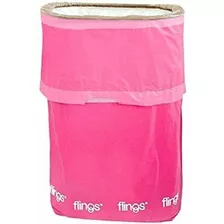 Cubo De Basura Emergente De Color Rosa Brillante Flin