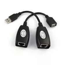 Extensor Prolongador Usb Por Utp Rj45 Red 50mt Usb2.0 Usb220