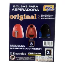 Bolsas Nano X 3 Und Para Aspiradora Electrolux Neo 30 Y 31.