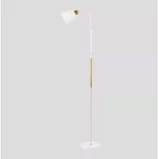 Lámpara De Pie Moderna Nórdica Flexible 1.5 Metros Calidad Color De La Pantalla Blanco