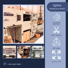 Ijima Bfp-1000s Troqueladoras - Automáticas Y Handfed