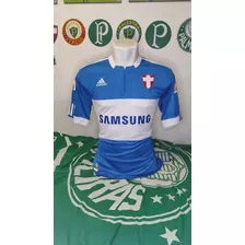 Camisa Palmeiras Savóia Azul Rara Oficial Original M 2009