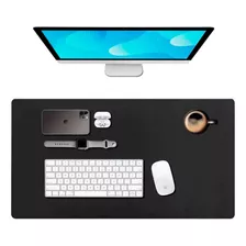 Mousepad Deskpad Extra Grande Couro Sintético 90x40cm