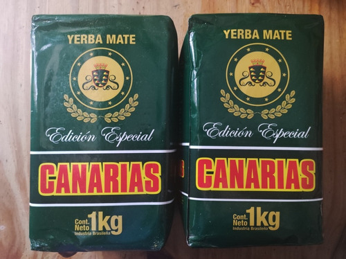Yerba Canarias Edición Especial Un Kg (consultar X Envíos)