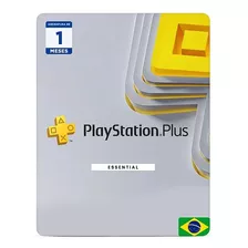 Cartão Psn Plus 1 Mês Brasil Para Ps4 E Ps5 - Essential