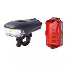 Lanterna Para Bike Farol Luz Led Sinalizador Prova D'agua