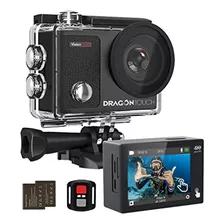 Dragon Touch 4k Action Camera Pantalla Táctil 16mp Vision 3 