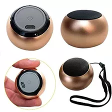 Caixinha Som Bluetooth Tws Metal Mini Speaker Amplificada 3w