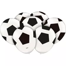 Balão - Bexiga Bola De Futebol - 25 Unidades