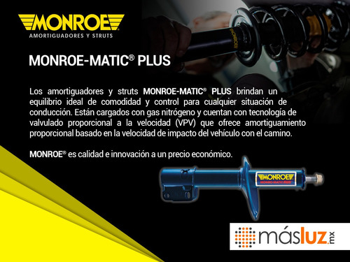 (1) Amortiguador Trasero Monro-matic Plus Gas Passport 98/02 Foto 5