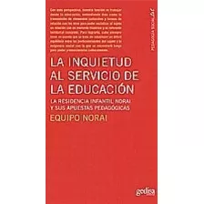 Inquietud Al Servicio De La Educacion La Residencia Inf - E