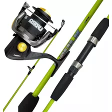 Combo Caña Albatros Maciza 1.80 + Reel Waterdog Lybra Oferta