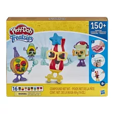 Massinha Play-doh Kit 4 Mini Lanche 150+ Combinações Hasbro