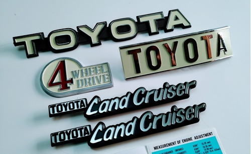 Toyota Land Cruiser Fj40 Calcomanias Y Emblemas  Foto 2