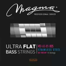 Set 4 Cuerdas Bajo Eléctrico Magma Ultra Flat