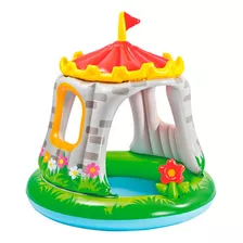 Pileta Inflable Intex Castillo Royal 122cm 68lts Multicolor