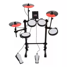 Bateria Eletrônica E-drum Pro Fire Spanking Mesh Head Usb