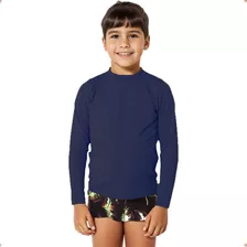 Camiseta Blusa Infantil Proteção Uv50 Solar Praia Verão