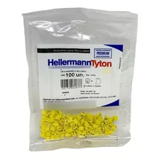 Anilha Cabo 0,5-6mm² Mhg2/5 Hellermann Número 2 Amarelo