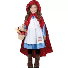 Disfraz De Caperucita Roja Para Niñas De 3t A 4t