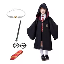 5 Piezas Capa Capa Harry Potter+corbata, Gafas Traje De Cosp