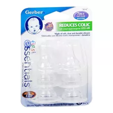 Pack 6 Tetinas Gerber 7m+ First Essentials