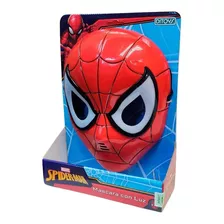 Mascara Spiderman Coleccionable Con Luz Led Original Marvel