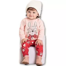 Conjunto Bebe Blusao Moletom Legging Inverno Pimentinha Kids